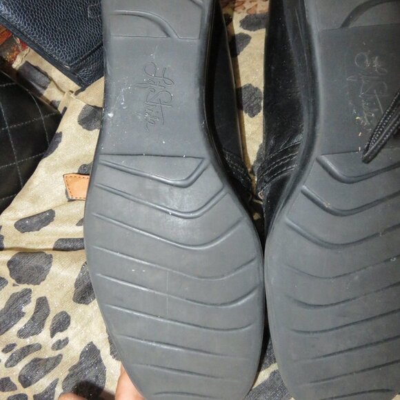 BOGO Life Stride Demi Black Leather Mary Jane Buckle Wedges 8.5 antifatigue - Picture 10 of 12